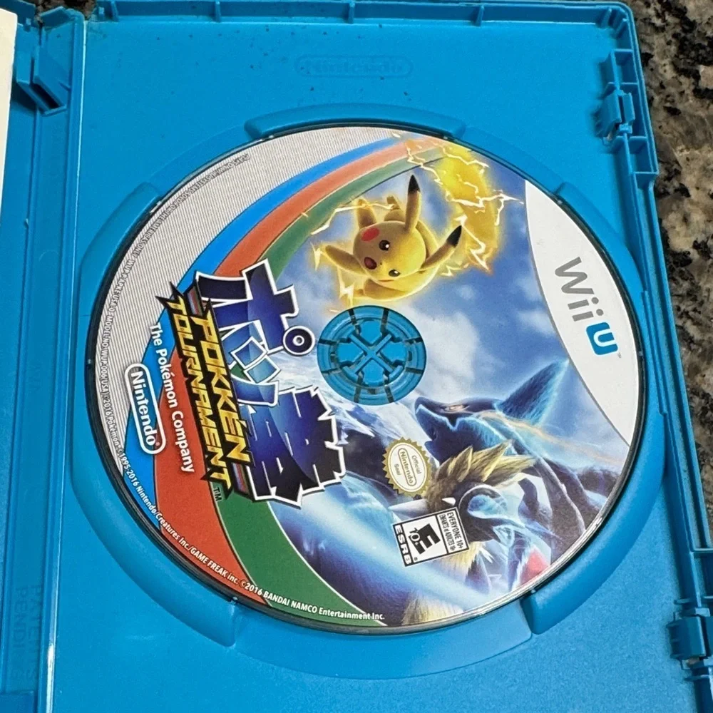 Nintendo Pokkén Tournament Wii U - Blue and Yellow